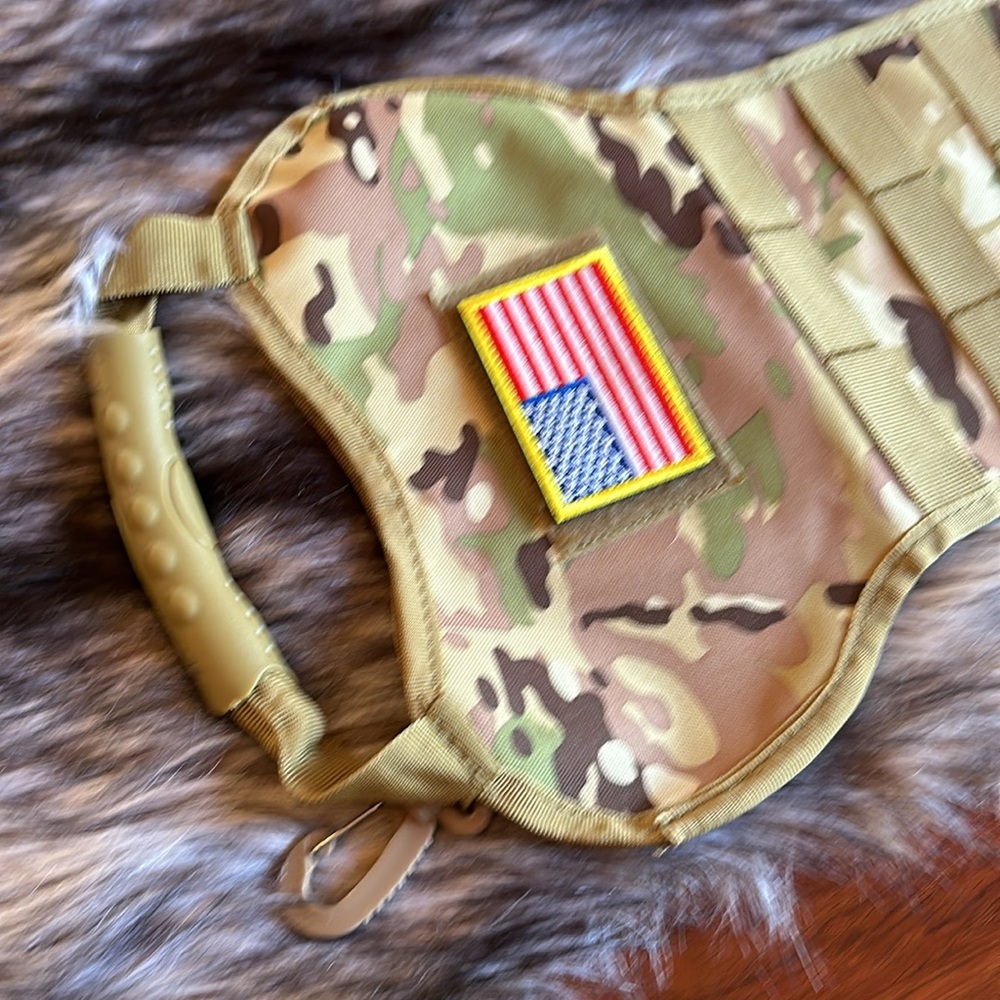 Speed Track *NEW* Pet Tactical Dog Bone Shaped Camo Christmas Stocking - Picture 11 of 13